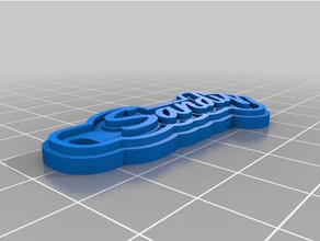 sandy Anahtarlık özelleştirilmiş 3d print model - Mito3D