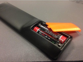 trappe pille toshiba baterie de couverture pièces 3d print model - Mito3D