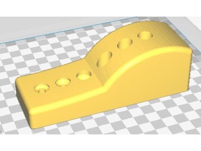 fanatec clubsport pedales v1 v2 v3 csp almohadillas inversa de configuración la automoción 3d print model - Mito3D
