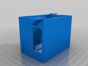 banda única caja de pared vga acoplador diy 3d print model - Mito3D