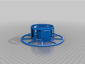 mon personnalisés configurable par câble bobine de filament l'organisation personnalisé 3d print model - Mito3D