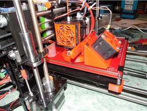 geetech i3 pro b de conduits ventilation remix L'imprimante 3d pièces refroidisseur circuit refroidissement 3d print model - Mito3D