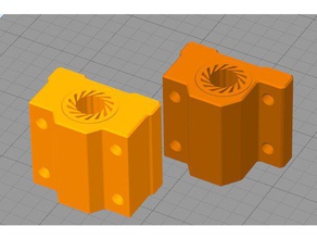 rolamento de blocos incl 8mm lm8uu anet a8 a6 wanhao duplicador i3 etc Impressora 3d acessórios atualização rolamentos linear 3d print model - Mito3D