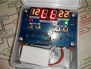mount chinesischen thermostat w1401 box 80 50 mm diy 3d print model - Mito3D