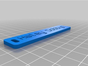 key tag organization customized 3d print model - Mito3D