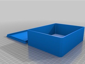 treiben quad abgerundeten Kasten Container kundengebundene 3d print model - Mito3D