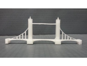 il tower bridge La stampa 3d architettura 3d print model - Mito3D