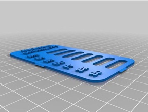 katzenklo reminder household customized 3d print model - Mito3D