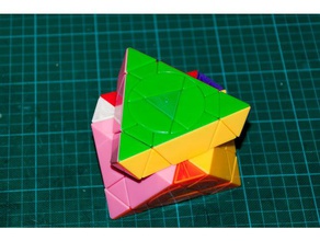 mf8 louco octaedro substituição centros quebra-cabeças 3d print model - Mito3D
