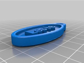lp llavero monedas & insignias personalizado 3d print model - Mito3D