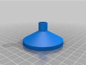 a minha cola funil as ferramentas personalizado 3d print model - Mito3D
