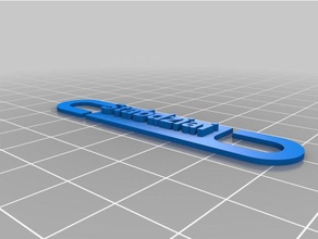 mi personalizados cable de etiquetas 7 organización personalizado 3d print model - Mito3D