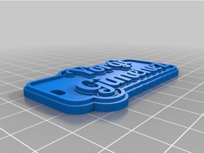 yorgy 2mm keychains customized 3d print model - Mito3D