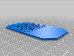 back plate remix - ohne Loch 3d-Drucker Teile 3d print model - Mito3D