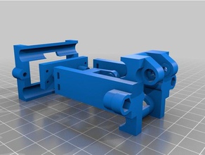 over engineered i3 style y belt tensioner d 3d printer parts gt2 prusa 3d print model - Mito3D