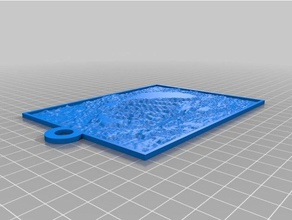 la huella de carbono Arte en 2d personalizado 3d print model - Mito3D