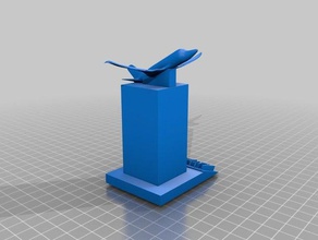 avion statue sculptures 3d print model - Mito3D