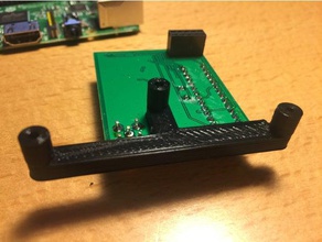 dvmega uhf-Bord-Halterung raspberry pi 2 3 - Elektronik amateur radio dmr ham 3d print model - Mito3D