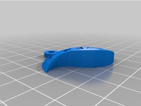 moana collier mini glowstick découpe de la mode disney 3d print model - Mito3D