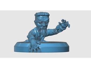 zombie auszugraben Spielzeug & Spiele klettern tot Tod digger Sie Graben Abbildung Figur gamepieces Modell aus - 3d print model - Mito3D