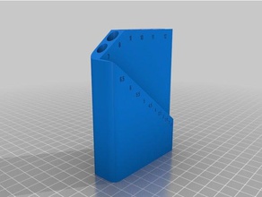 Metrik-bit-Halter Werkzeug-Halterungen & - Boxen bit-Halter drill bit Bohrer-bit-Halter 3d print model - Mito3D