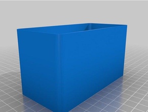 ikea alex 2x1 cuadro los contenedores surtido caja contenedor de cajón hack simple 3d print model - Mito3D