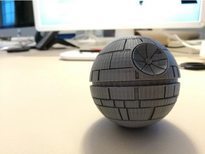 death star mid section http wwwthingiversecom thing 245922 buildings & structures 3d print model - Mito3D
