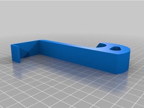 crochet de porte ménage personnalisé 3d print model - Mito3D
