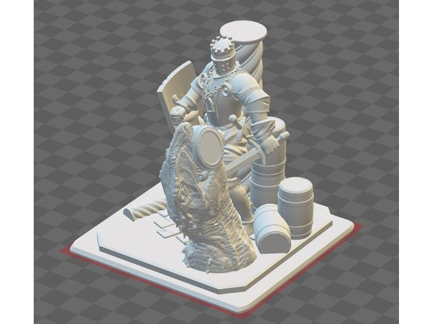 bretonnia people 3D print model - Mito3D