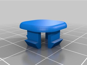 il mio personalizzato tappo foro 2 parti di ricambio su misura 3d print model - Mito3D