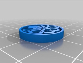 hydra token toy & game accessories tokens 3d print model - Mito3D