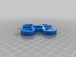 özelleştirilmiş fidget benim kesikler spinners mekanik oyuncaklar 3d print model - Mito3D