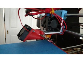 refrigeración de embudo Impresora 3d accesorios 3d print model - Mito3D