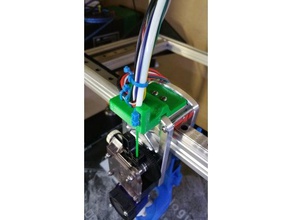 ft-5 cable & filament feed mount 3d printer accessories 713 maker 3d print model - Mito3D