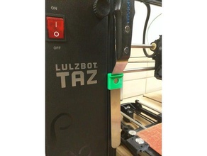 removal tool holder extruded aluminum 3d printer accessories lulzbot taz 6 3d print model - Mito3D