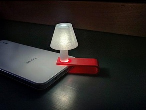 telefono, luce notturna telefono cellulare cavaliere 3d print model - Mito3D