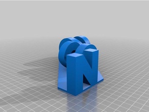 oui non point vue signs & logos yes no 3d print model - Mito3D