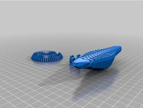 hareketli baskı hayvanlar 3d 3d print model - Mito3D