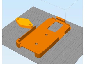 oneplus 3 + otterbox case Halter Handy 3d print model - Mito3D