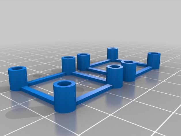 tomoquads 4 1 esc standoffs 3d printing 3D print model - Mito3D