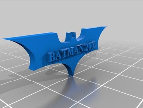 3d-batman-Zeichen 2008 angepasst werden Spielzeug & Spiele batman batman-logo batman-symbol 3d print model - Mito3D