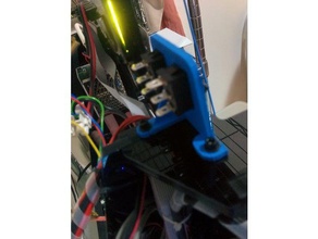 placa de interruptor geeetech i3 pro b - ângulo superior esquerdo Impressora 3d acessórios i3b acryli geetech prusa 3d print model - Mito3D