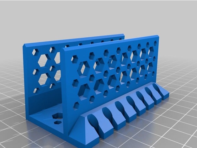 30mm cable catcher office customized 3D print model - Mito3D