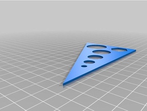 strumenti di disegno 30 45 angolo strumento triangolo 3d print model - Mito3D