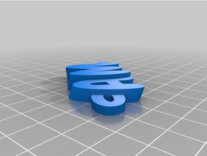 allison Schlüsselanhänger kundengebundene 3d print model - Mito3D
