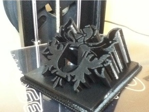 nützen vapes crest-vape Flüssigkeit Flaschenhalter Skulpturen 3d print model - Mito3D