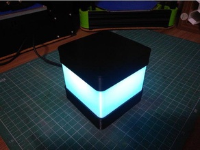 light cube decor 3d print model - Mito3D