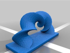 espiral de la joyería del arco las esculturas 3d print model - Mito3D