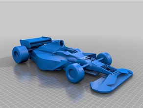 f1 Fahrzeuge 2017 Auto ra Rennen 3d print model - Mito3D