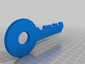 3d barra llave llavero mateo de la 3d print model - Mito3D